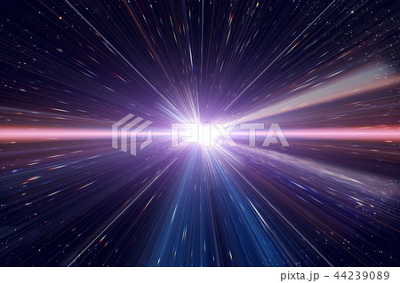 Light speed travel time warp traveling outer space 44239089