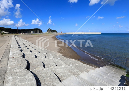 美国漁港海岸 44241251