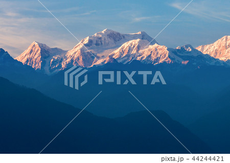 Kangchenjunga mountain view Kangchenjunga mountain view 44244421