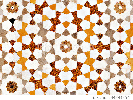 Detail of decorating the Taj Mahal Detail of decorating the Taj Mahal 44244454