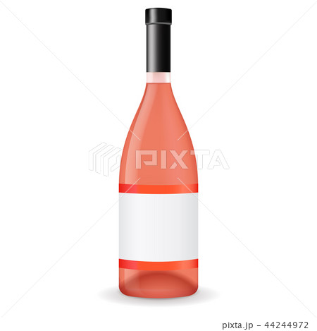 Bottle of rose wine 44244972