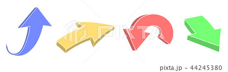 Colored arrows Colored arrows 44245380