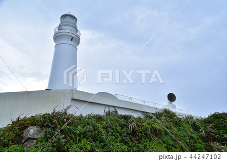 雨の犬吠埼灯台 44247102