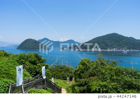 長浜城跡から見た内浦湾の眺め 長浜城跡から見た内浦湾の眺め 44247146