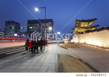 夜景 景福宮 鍾路区 44248473