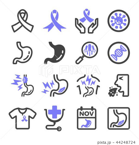 stomach cancer icon 44248724