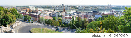 Panoramic view of Budapest with Parliament building Panoramic view of Budapest with Parliament building 44249299