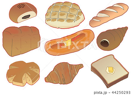 様々なパン 44250293