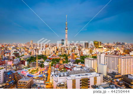 Asakusa, Tokyo, Japan Skyline Asakusa, Tokyo, Japan Skyline 44250444