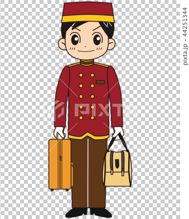 ベルボーイ　荷物 44251344