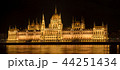 Hungarian Parliament Building at night, Budapest 44251434