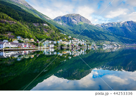Odda town near Trolltunga 44253336