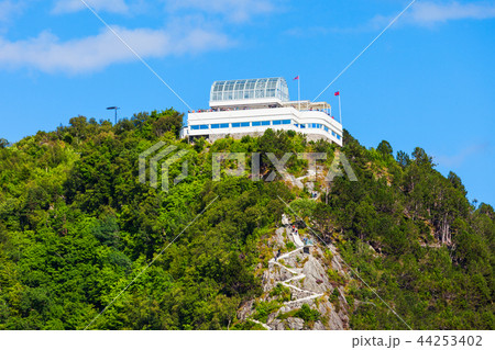 Alesund aerial panoramic view 44253402