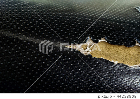 Leather upholstery . Leather seat is worn out. 44253908