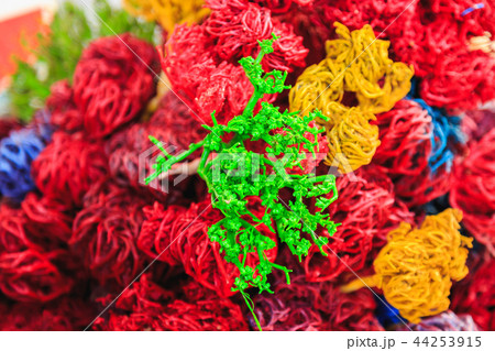 colored dried algae 44253915