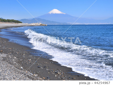 三保海岸と富士山-8275 44254967