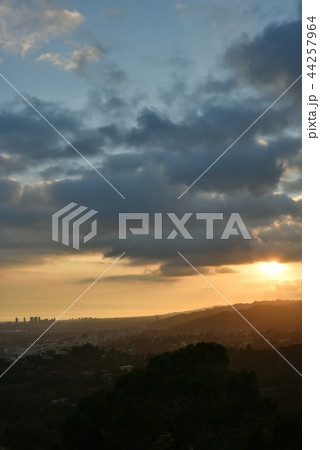 ロサンゼルス夕景、グリフィス天文台から ロサンゼルス夕景、グリフィス天文台から 44257964