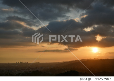 ロサンゼルス夕景、グリフィス天文台から ロサンゼルス夕景、グリフィス天文台から 44257967