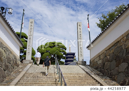 宝塚市の中山寺の五重塔 44258977