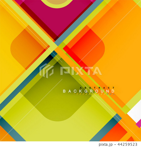 Square geometric abstract background, paper art design for cover design, book template, poster, cd Square geometric abstract background, paper art design for cover design, book template, poster, cd 44259523