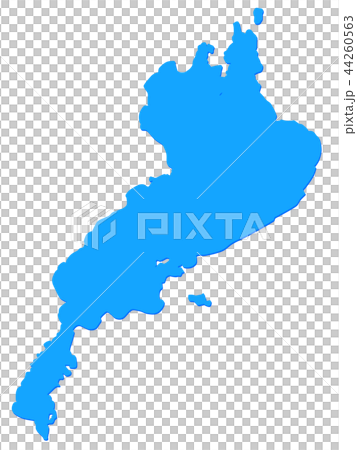 琵琶湖のイラスト素材