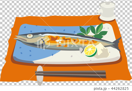 さんまの塩焼き 44262825