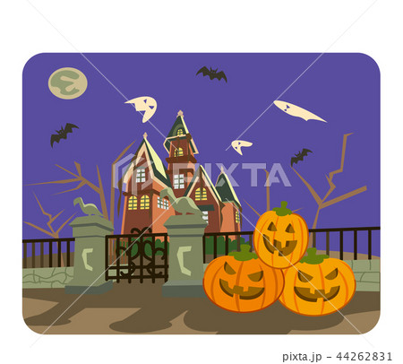 ハロウィンお城 44262831