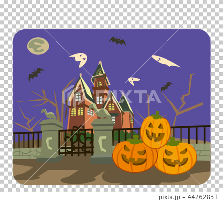 ハロウィンお城 44262831