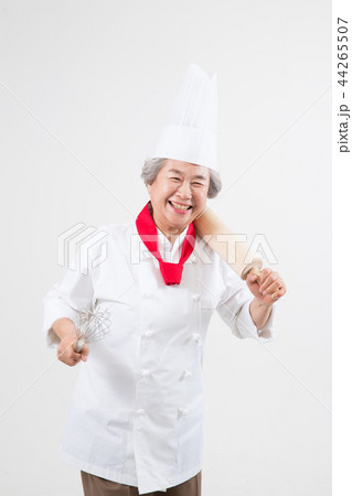 高齢者 老人 女性 44265507