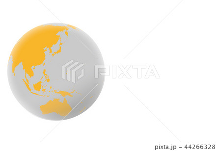 地球日本グレー橙 地球日本グレー橙 44266328
