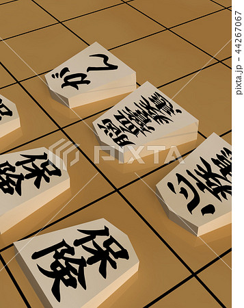 CG　3D　イラスト　立体　デザイン　将棋　保険　がん　脳血管疾患　心疾患 44267067