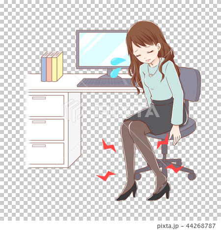 脚がむくむOL 脚がむくむOL 44268787