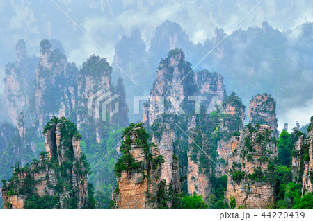 Zhangjiajie mountains, China 44270439