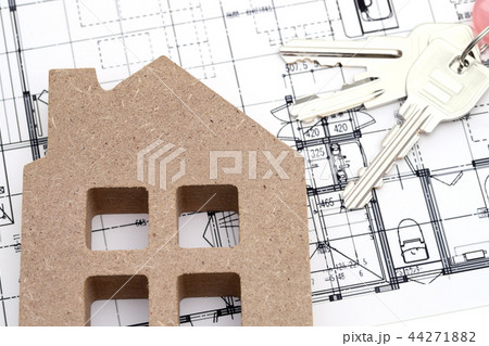 家 設計図 鍵 家 設計図 鍵 44271882