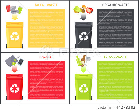 Glass Metal Organic and E-waste Colorful Poster 44273382