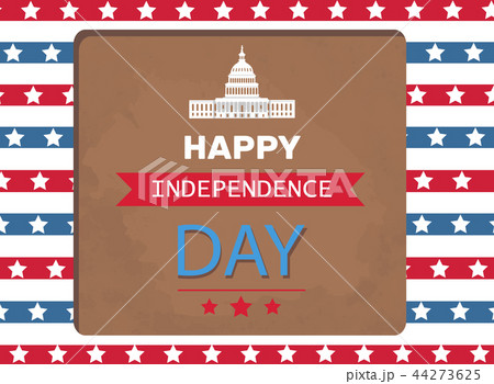 Happy Independence Day Poster Washington Capitol 44273625