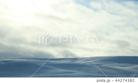 目 雪景色 空 44274382