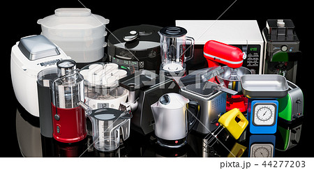 Japan Kitchen Small Cooking Appliances Lined Stock Photo 227987371