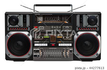 Boombox, 3D rendering 44277613