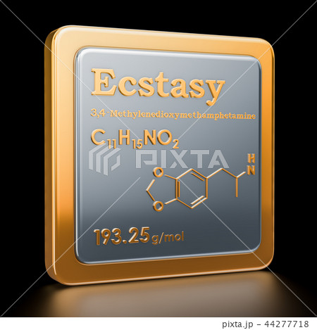 Ecstasy 3,4- (MDMA). Icon 44277718