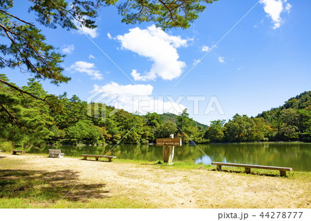 再度公園の風景、兵庫県神戸市北区六甲山にて 44278777