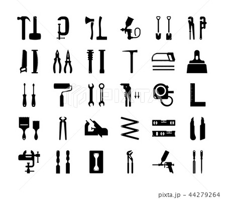Collection of Building Tools 44279264