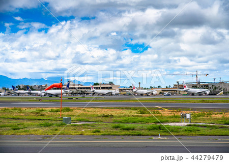 《ハワイ》ホノルル国際空港・オアフ島《航空写真》 《ハワイ》ホノルル国際空港・オアフ島《航空写真》 44279479