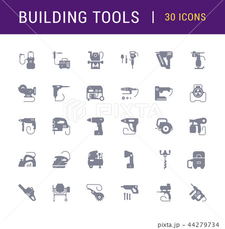 Collection of Building Tools 44279734