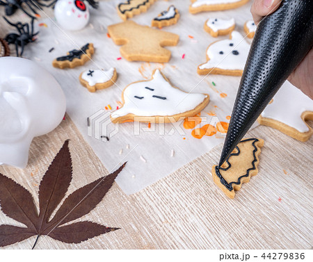 ハロウィーン ハロウィン ビスケット 44279836