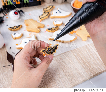 ハロウィーン ハロウィン ビスケット 44279841