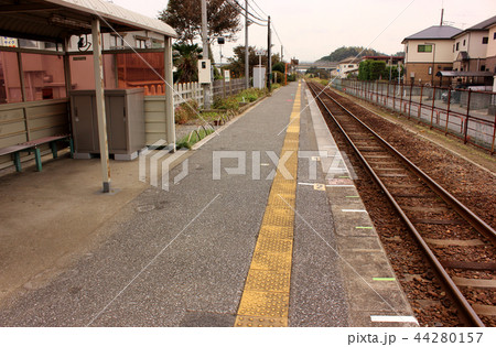 久留里線上総清川駅のプラットホーム(2) 44280157