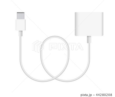 Vector Illustration of Cable 44280208