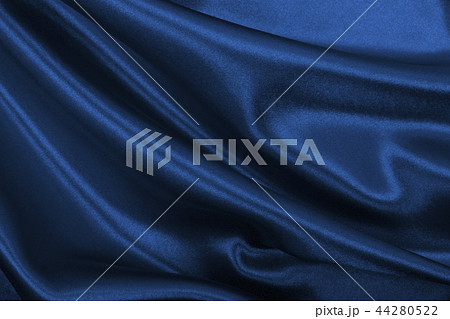 Smooth elegant blue silk or satin luxury cloth Smooth elegant blue silk or satin luxury cloth 44280522
