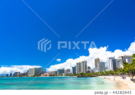 《ハワイ》ワイキキビーチ・ホノルル 《ハワイ》ワイキキビーチ・ホノルル 44282645